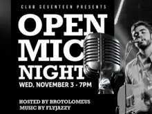 87 Customize Open Mic Flyer Template Free in Word for Open Mic Flyer Template Free