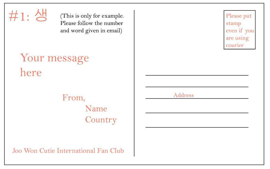 87 Customize Our Free Postcard Format Example for Ms Word for Postcard Format Example