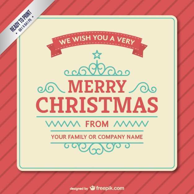 87 Customize Our Free Retro Christmas Card Templates Formating for Retro Christmas Card Templates
