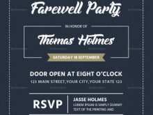 87 Format Farewell Flyer Template Photo with Farewell Flyer Template