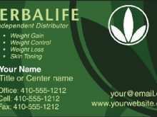 87 Format Herbalife Business Card Template Download for Ms Word by Herbalife Business Card Template Download