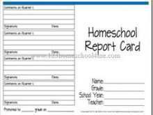87 Format Homeschool High School Report Card Template Free PSD File with Homeschool High School Report Card Template Free