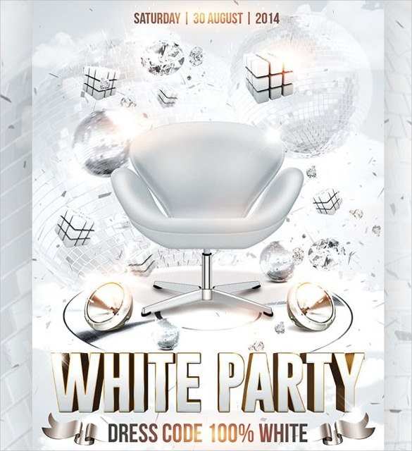 87 Free All White Party Flyer Template Free Photo for All White Party Flyer Template Free
