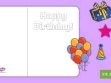 87 Free Birthday Card Template Eyfs Maker for Birthday Card Template Eyfs