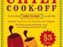 87 Free Chili Cook Off Flyer Template Free in Word with Chili Cook Off Flyer Template Free