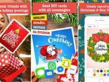 87 Free Printable Christmas Card Template App Now for Christmas Card Template App