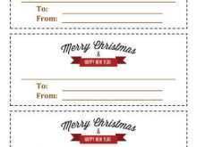 Christmas Savings Card Template