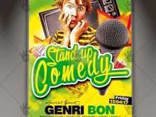 87 Free Printable Stand Up Comedy Flyer Templates For Free for Stand Up Comedy Flyer Templates