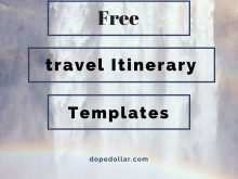 87 Free Printable Travel Itinerary Template Apple Download with Travel Itinerary Template Apple