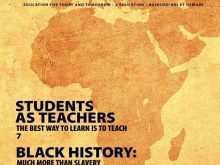 Black History Month Flyer Template Free