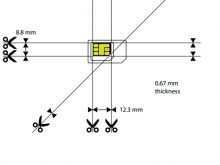 Cut Your Sim Card Template