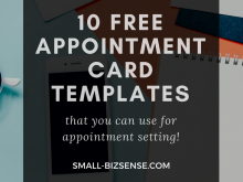 87 How To Create Free Printable Appointment Card Template in Photoshop for Free Printable Appointment Card Template