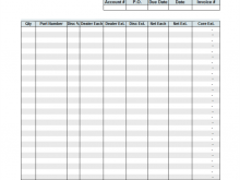 Plumbing Repair Invoice Template