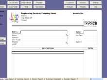 87 Online Engineering Consulting Invoice Template Now for Engineering Consulting Invoice Template