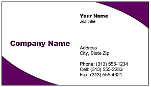 87 Online Simple Business Card Template For Word Formating by Simple Business Card Template For Word