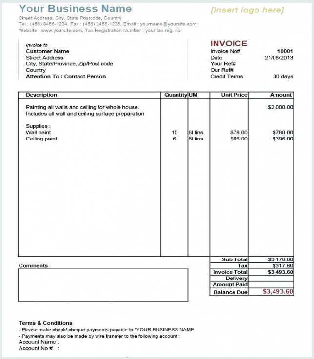 87 online tax invoice template sars for free with tax