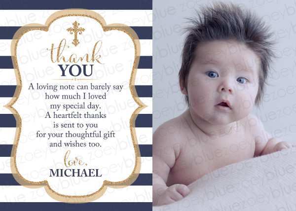 87 Online Thank You Card Template Christening in Word with Thank You Card Template Christening