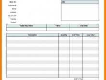 87 Report Blank Service Invoice Template Pdf Maker by Blank Service Invoice Template Pdf