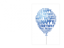 Free Word Greeting Card Templates