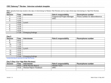 87 Report Interview Schedule Calendar Template Now by Interview Schedule Calendar Template