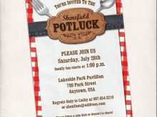 87 Report Potluck Flyer Template Free Formating by Potluck Flyer Template Free