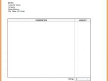 87 Standard Blank Invoice Template To Print Formating for Blank Invoice Template To Print