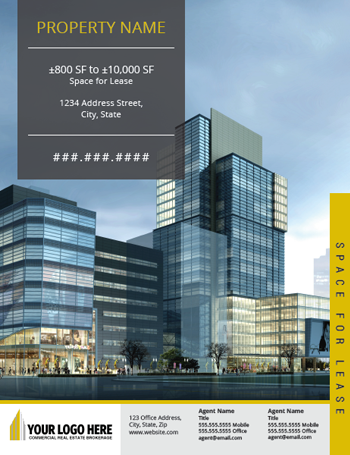 87 The Best Commercial Real Estate Flyer Template Now with Commercial Real Estate Flyer Template