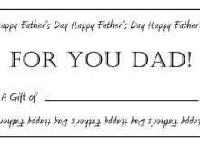 87 The Best Father S Day Gift Card Templates Download with Father S Day Gift Card Templates