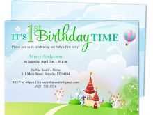 87 Visiting 1St Birthday Card Template Word Now by 1St Birthday Card Template Word