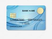 Credit Card Design Template Vector