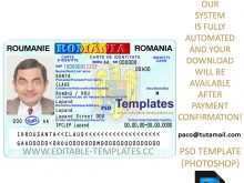 87 Visiting Romania Id Card Template Photo with Romania Id Card Template