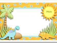 88 Adding Birthday Card Template Dinosaur Now by Birthday Card Template Dinosaur