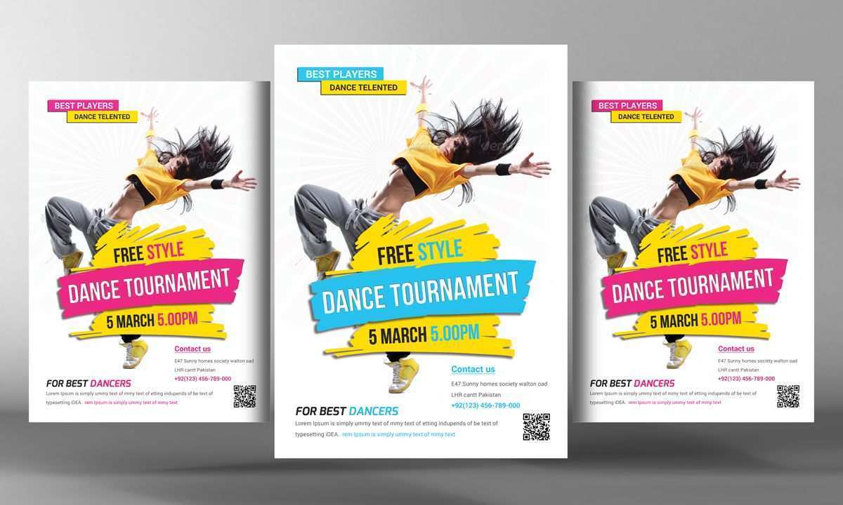 88 Adding Dance Flyer Template Photo with Dance Flyer Template