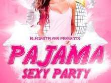 88 Adding Pajama Party Flyer Template With Stunning Design with Pajama Party Flyer Template