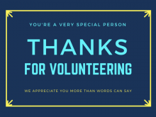 88 Adding Volunteer Thank You Card Template Download for Volunteer Thank You Card Template