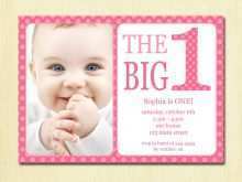 88 Best 1 Year Old Birthday Card Templates Download for 1 Year Old Birthday Card Templates