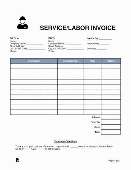 88 Best Free Contract Labor Invoice Template in Word by Free Contract Labor Invoice Template