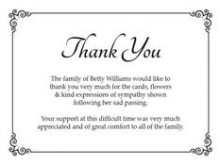 88 Best Thank You Card Template For Donation PSD File by Thank You Card Template For Donation