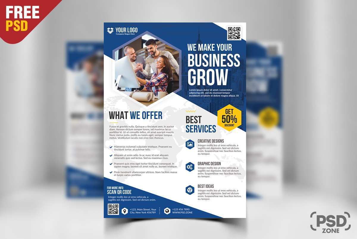 88 Blank Free Photoshop Business Flyer Templates PSD File by Free Photoshop Business Flyer Templates