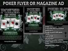 88 Blank Poker Flyer Template Free PSD File with Poker Flyer Template Free