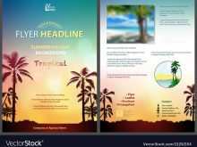 88 Blank Tropical Flyer Template With Stunning Design with Tropical Flyer Template