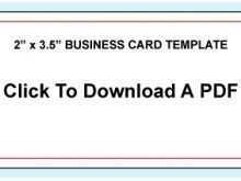 88 Create Business Card Templates Pdf in Photoshop with Business Card Templates Pdf