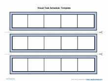 88 Create Visual Schedule Template Word Now with Visual Schedule Template Word