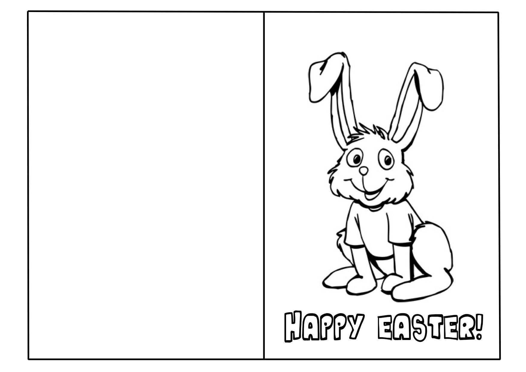 88 Creating Easter Card Template Free Printable Layouts by Easter Card Template Free Printable