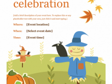 88 Creating Fall Flyer Templates Free Maker by Fall Flyer Templates Free