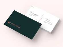 88 Creating Simple Business Card Template Illustrator in Word by Simple Business Card Template Illustrator