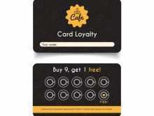 88 Creative Coffee Loyalty Card Template Free Download Maker with Coffee Loyalty Card Template Free Download