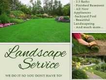 88 Creative Landscaping Flyer Templates Download for Landscaping Flyer Templates