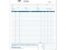 Motorcycle Repair Invoice Template