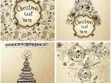 88 Customize Our Free Vintage Christmas Card Templates for Ms Word with Vintage Christmas Card Templates